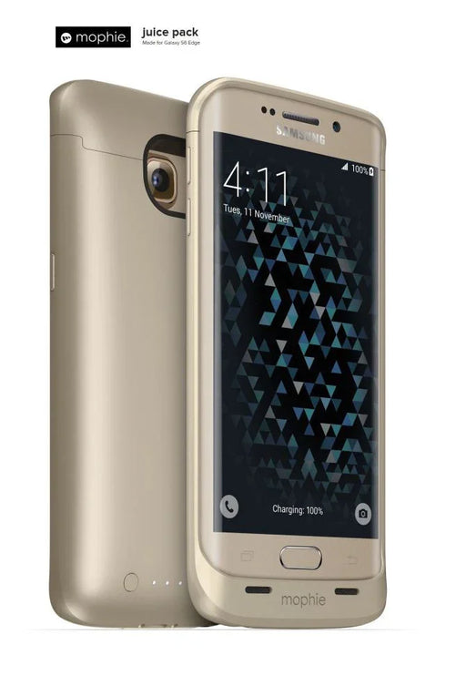 Samsung Galaxy S6 Edge Mophie Juice Pack GOLD 3257_JP-SGS6E-GLD - LX2001 - Homewares, Outdoor, Phone Accessories, Cases, Speakers, Headphones + More -