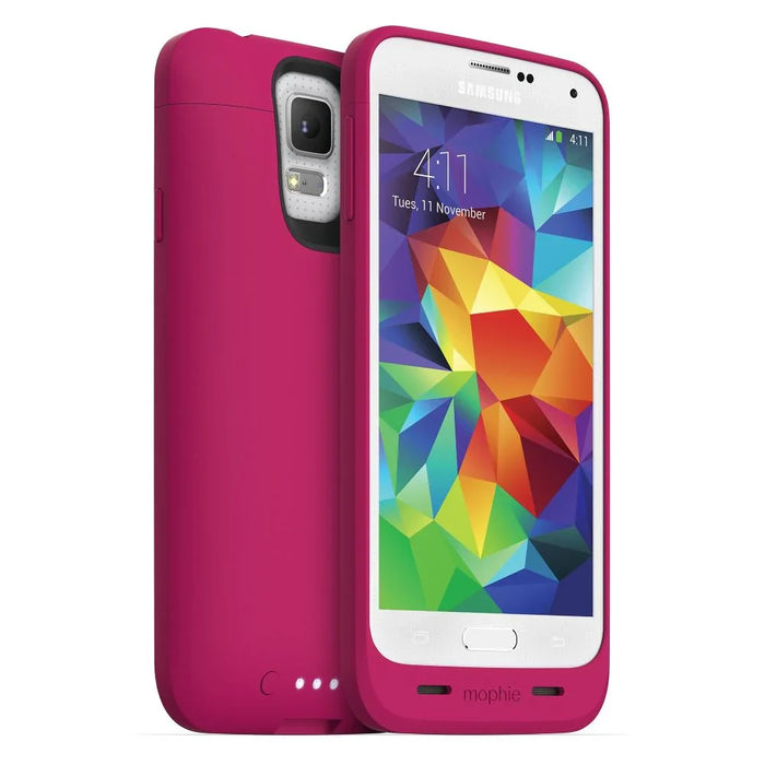 Mophie Juice Pack for Samsung Galaxy S5 Gold; Pink; or White - LX2001 - Homewares, Outdoor, Phone Accessories, Cases, Speakers, Headphones + More -