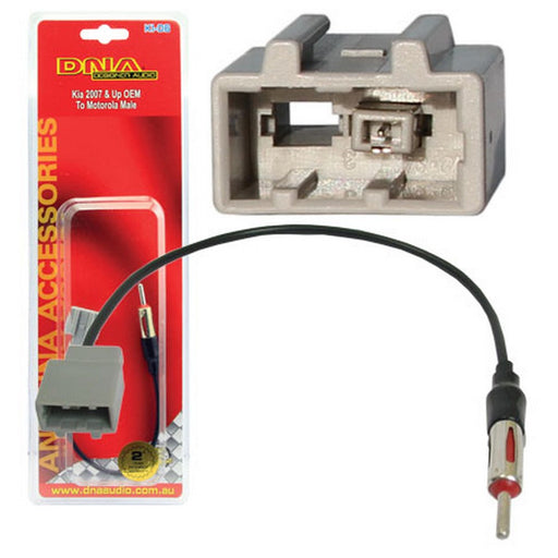 DNA AERIAL ADAPTER KIA TO STANDARD PLUG (RECTANGLE PLUG)
