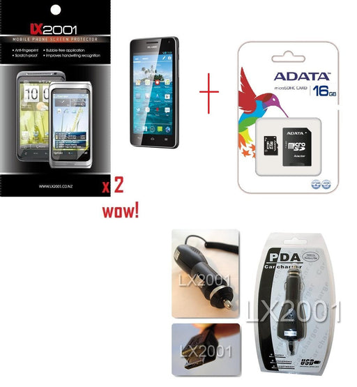 Huawei Ascend G600 Screen Protector 16GB Card