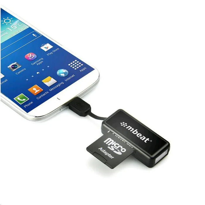 mbeat MB-OTG772 Micro USB Card Reader for Android Smartphone and Tablets MB-OTG772 - LX2001 - Homewares, Outdoor, Phone Accessories, Cases, Speakers, Headphones + More -