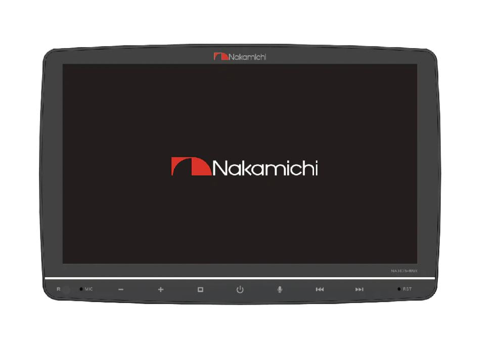NAKAMICHI NA3625-WUX 10.1" WIRELESS APPLE CARPLAY / ANDROID AUTO AV RECEIVER