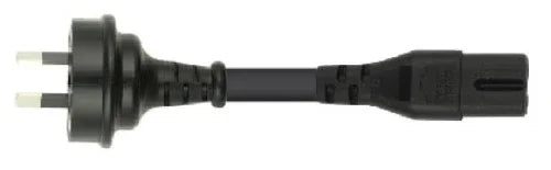 PUDNEY NZ 2PIN PLUG TO FIG8 REV SOCKET 1.5 Metres P148 - LX2001 - Homewares, Outdoor, Phone Accessories, Cases, Speakers, Headphones + More -