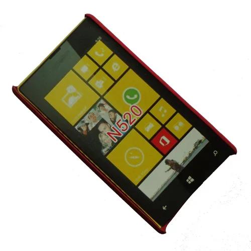 Nokia Lumia 520 Rubber Leather Case Combo - LX2001 - Homewares, Outdoor, Phone Accessories, Cases, Speakers, Headphones + More -