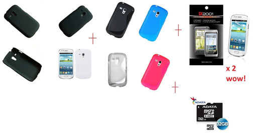 Samsung Galaxy S3 Mini Hard Gel Case 32GB MicroSD - LX2001 - Homewares, Outdoor, Phone Accessories, Cases, Speakers, Headphones + More -