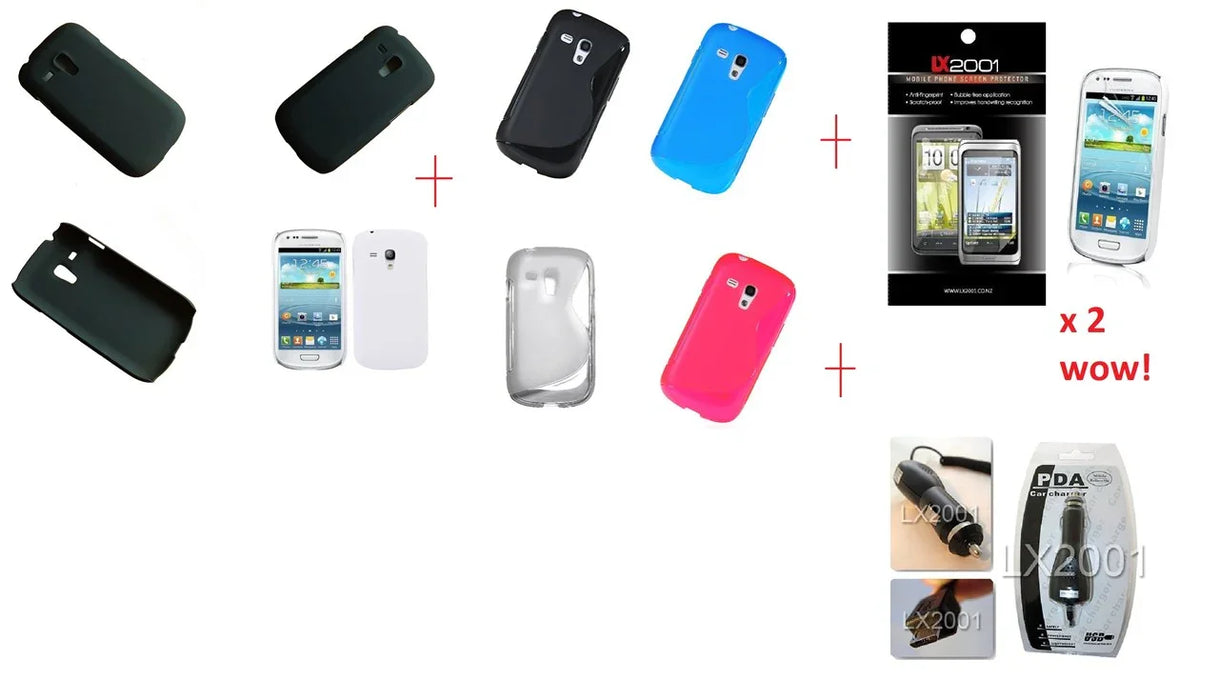 Samsung Galaxy S3 Mini I8190 Car Charger Case x2 - LX2001 - Homewares, Outdoor, Phone Accessories, Cases, Speakers, Headphones + More -