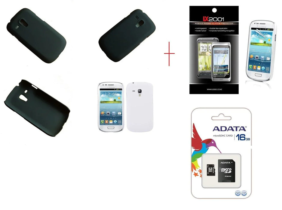 Samsung Galaxy S3 Mini I8190 Rubber Case 16GB SP - LX2001 - Homewares, Outdoor, Phone Accessories, Cases, Speakers, Headphones + More -