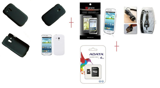 Samsung Galaxy S3 Mini Rubber Case 4GB Charger - LX2001 - Homewares, Outdoor, Phone Accessories, Cases, Speakers, Headphones + More -