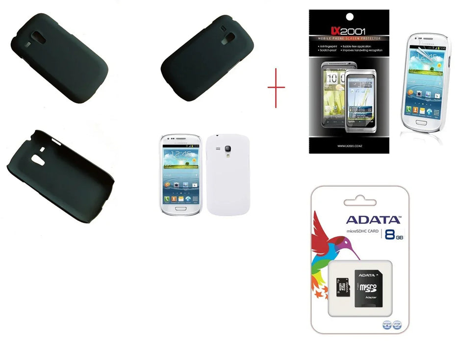 Samsung Galaxy S3 Mini I8190 Rubber Case 8GB SP - LX2001 - Homewares, Outdoor, Phone Accessories, Cases, Speakers, Headphones + More -