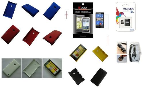 Nokia Lumia 520 Case 8GB MicroSD Memory Card Car Charger SP - LX2001 - Homewares, Outdoor, Phone Accessories, Cases, Speakers, Headphones + More -