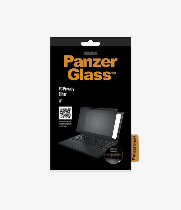 PanzerGlass PC Dual Privacy Filter 14” Laptop Macbook Screen Protector - LX2001 - Homewares, Outdoor, Phone Accessories, Cases, Speakers, Headphones + More -