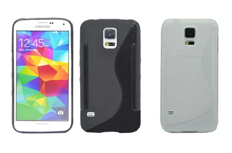 Samsung Galaxy S5 Wallet Leather Gel Case Charger - LX2001 - Homewares, Outdoor, Phone Accessories, Cases, Speakers, Headphones + More -