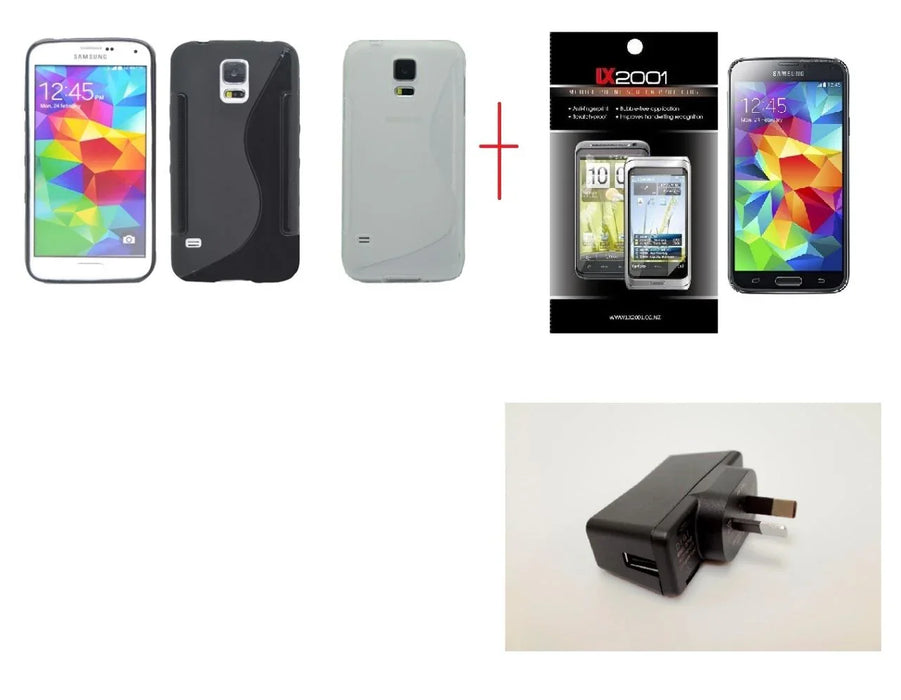 Samsung Galaxy S5 Case Wall Charger SP - LX2001 - Homewares, Outdoor, Phone Accessories, Cases, Speakers, Headphones + More -