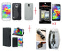 Samsung Galaxy S5 Wallet Leather Gel Case Charger - LX2001 - Homewares, Outdoor, Phone Accessories, Cases, Speakers, Headphones + More -