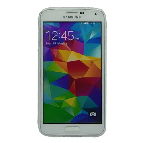 Samsung Galaxy S5 Leather Gel Case Wall Charger - LX2001 - Homewares, Outdoor, Phone Accessories, Cases, Speakers, Headphones + More -