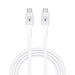 Bonelk USB-C to USB-C Long-Life Cable 20Gbps /240W - 2 metre (White) - LX2001 - Homewares, Outdoor, Phone Accessories, Cases, Speakers, Headphones + More -