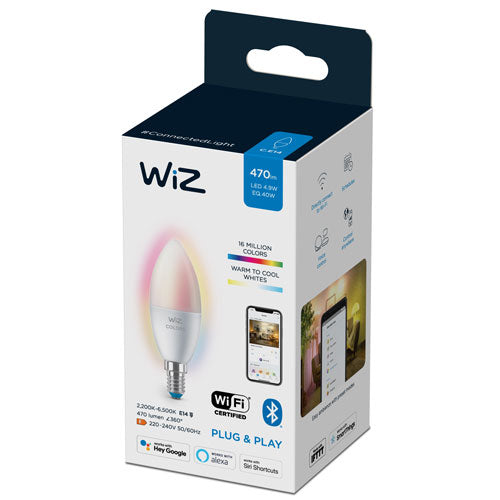 Wiz Colour E14 Candle Bulb