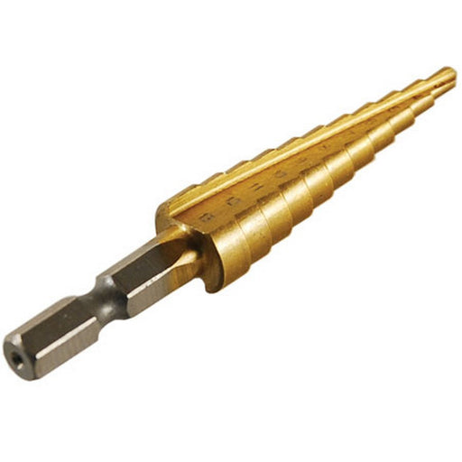 DNA TOOL STEP DRILL 3 - 13MM 11 STEPS TITANIUM COATED